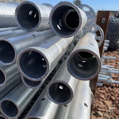Industrial Steel Ring System Scaffolding with Multidirectional Ringlock Components and 3.25mm Tube Thickness