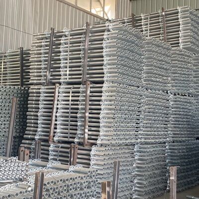 48.3x3.25mm Ledger Size Ringlock Wedge Lock Scaffolding System With Eco-Friendly Design