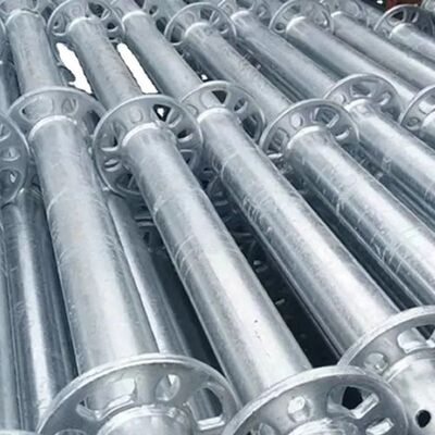 Building Materials Rosette Ringlock System Scaffolding Vertical Standard Ledger Brace Diagonal