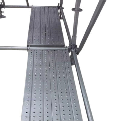 walk planks for scaffolding Q235 hot dip galvanized steel anti-slip walking surface reinforced structure for construction site access and scaffolding pedestrian paths BYTHAI