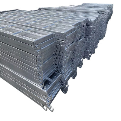 walk planks for scaffolding Q235 hot dip galvanized steel anti-slip walking surface reinforced structure for construction site access and scaffolding pedestrian paths BYTHAI