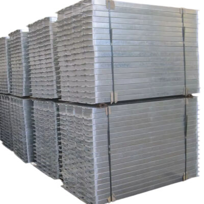 walk planks for scaffolding Q235 hot dip galvanized steel anti-slip walking surface reinforced structure for construction site access and scaffolding pedestrian paths BYTHAI