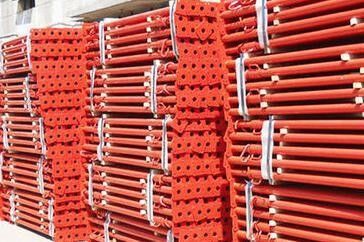 Light duty steel props