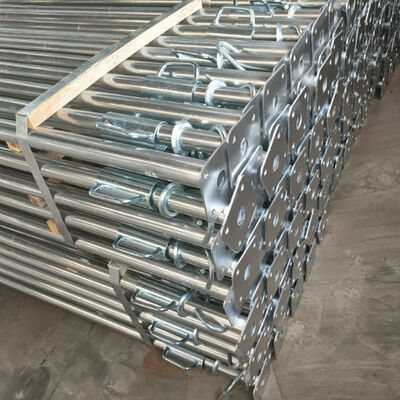 Height-Adjustable Steel Props for Construction with Support Function