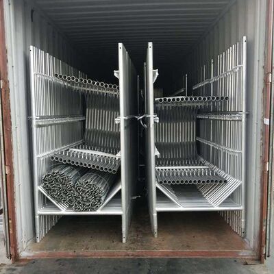 High Load Capacity H Frame Scaffolding Steel Various Sizes Versatility Vanguard Manufacturer