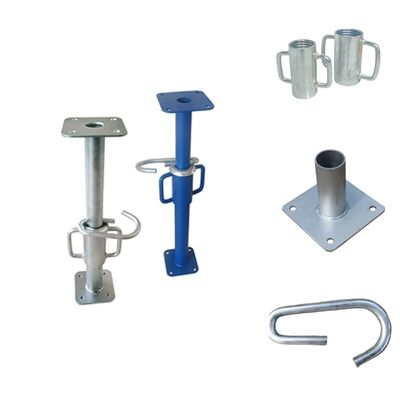 Loading Capacity 1.5T-4.0T Adjustable 48/56mm Italian Style International Certified Scaffolding Acro Props for Industrial