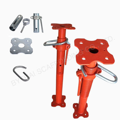 High Strength Adjustable Telescopic Steel Prop, Powder‑Coated Steel Shoring Support Prop, Durable Scaffolding Jack Post For House Construction, Slab Formwork And Civil Engineering Work