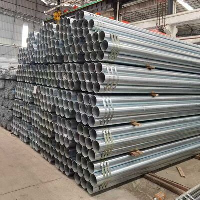 Hot‑Dip Galvanized Scaffold Tube, 48.3mm Welded Steel Scaffolding Pipe For Construction Ringlock Scaffolding System