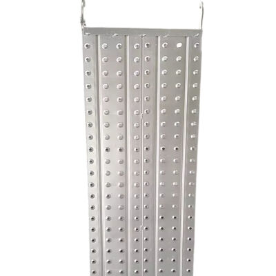 Aluminum Staging Planks, 250mm Width, 3.6m Max Length, Punch Anti-slip Surface, Alloy Aluminum Staging Planks for Scaffold Working Platform BYTHAI
