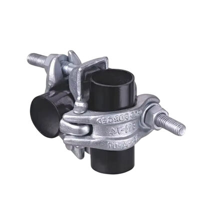 Scaffolding double clamp hot dipped galvanized forged steel 48.3mm tube connector high load bearing for scaffolding cross pipe connection BYTHAI
